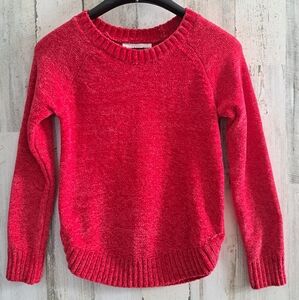 Scarlet red sweater, size M 10-12